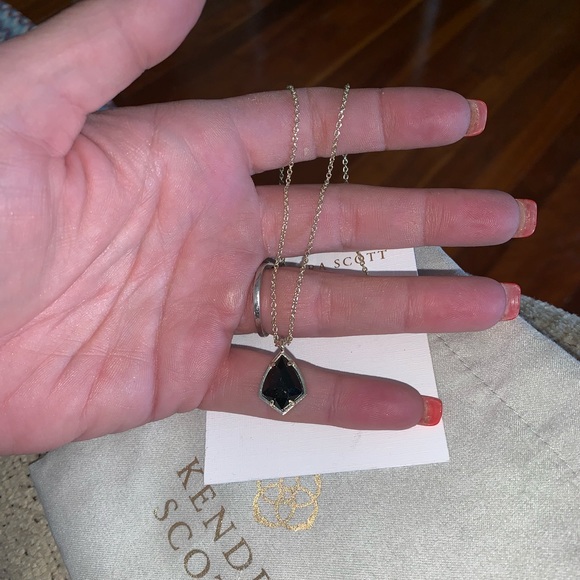 Kendra Scott Jewelry - Kendra Scott black & gold NWOT necklace black onyx Kendra Scott Jewelry - Kendra Scott black & gold NWOT necklace black onyx